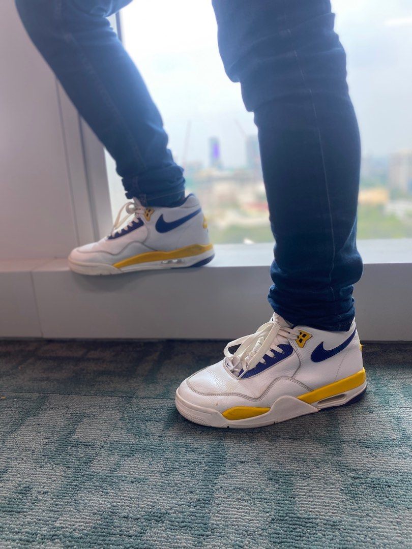 Nike - Air Flight Legacy Lakers - Sneakers - Size: Shoes / - Catawiki