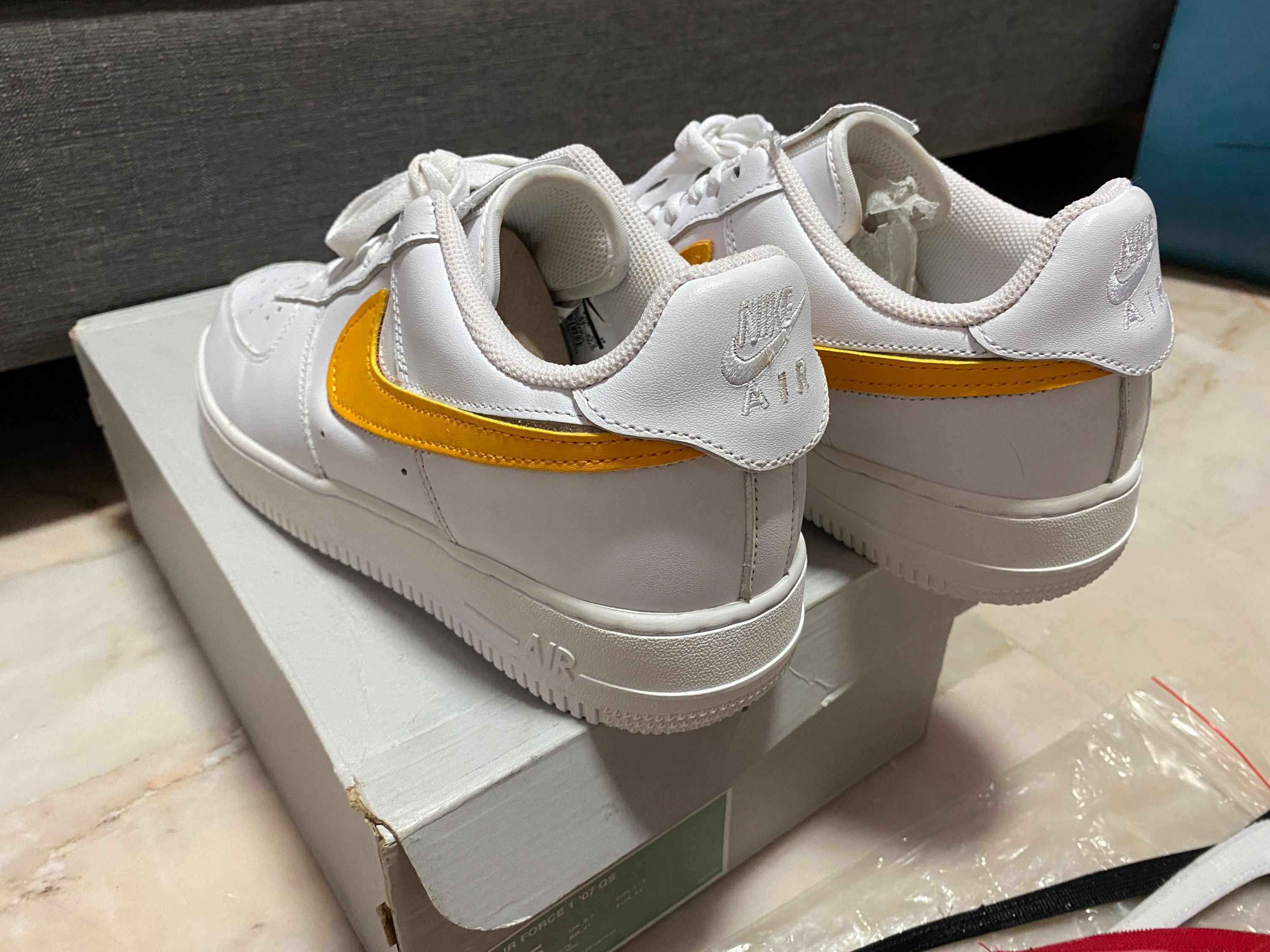 Nike air on sale force white stars