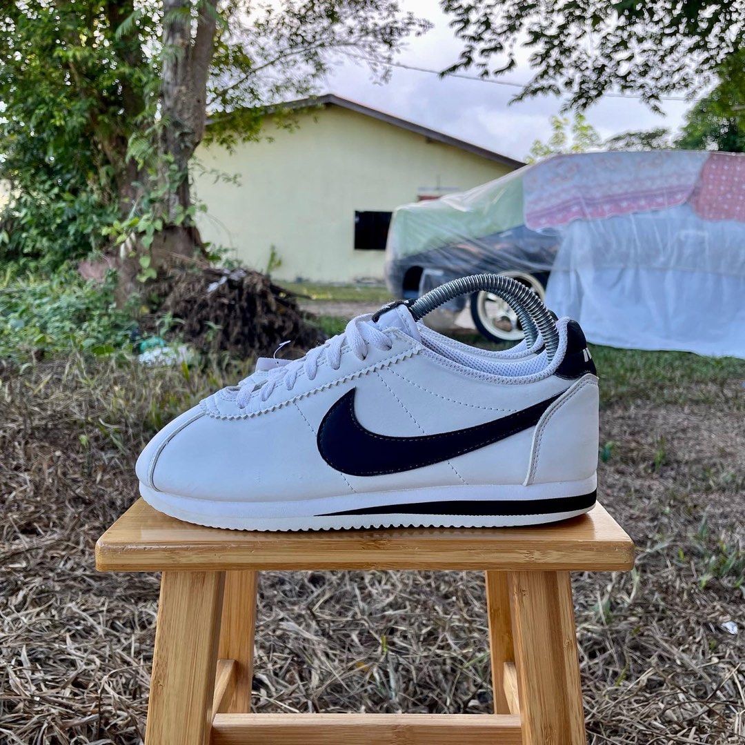Men's classic cortez leather fashion sneakers online