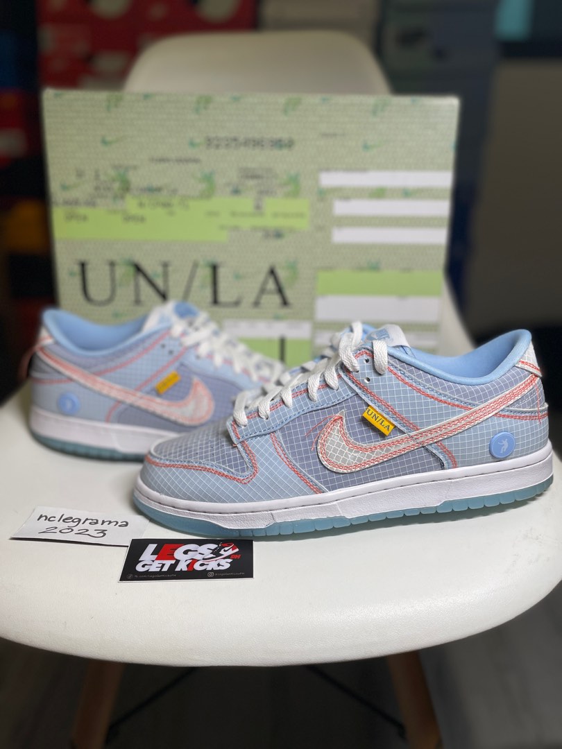 Nike Dunk Low Union Passport Pack Argon, Men's Fashion, Footwear ...