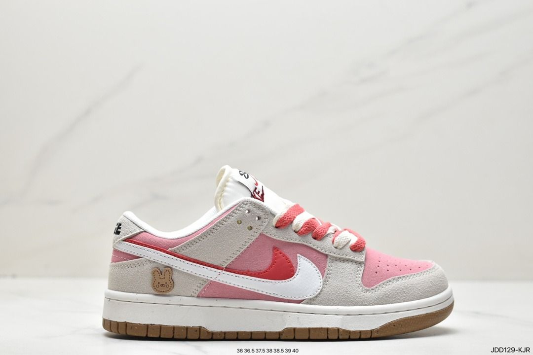 Rabbit Nike Sb Pink Swoosh Жіночі кросівки Nike SB Dunk Low SE 85