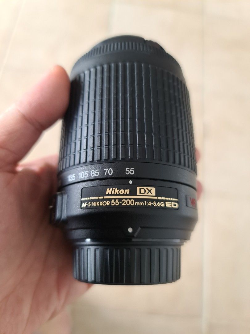 Nikkon DX AF-S 55-200mm, Photography, Lens & Kits on Carousell