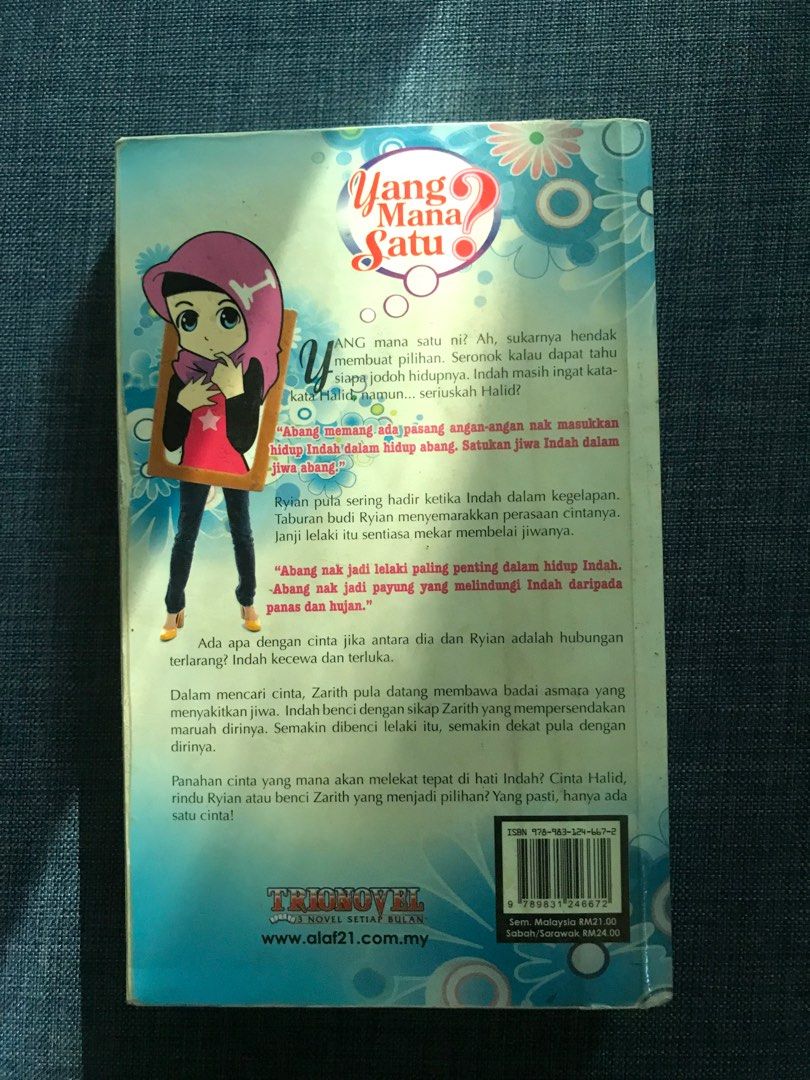 Novel Yang Mana Satu?, Hobbies & Toys, Books & Magazines, Storybooks on ...