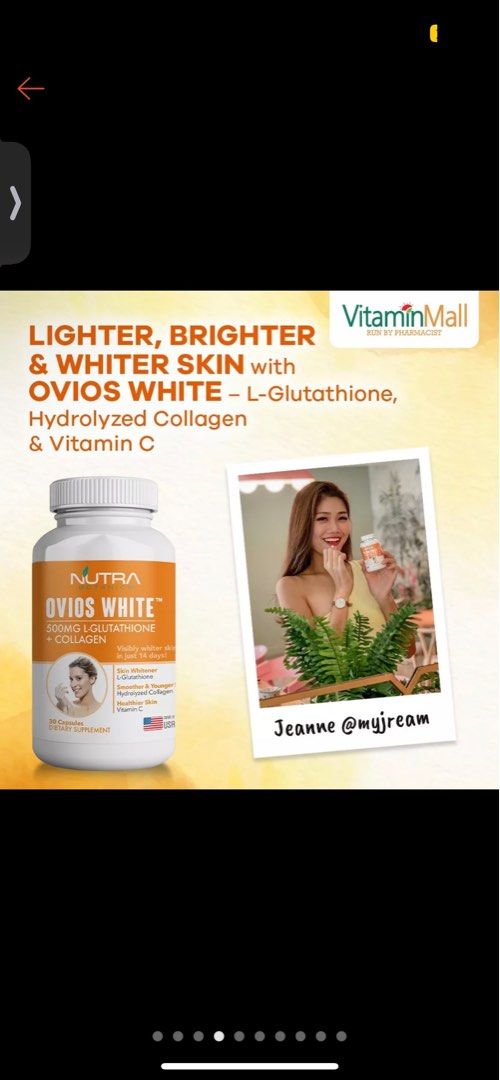 Nutra Botanics Ovios White, Health & Nutrition, Health Supplements