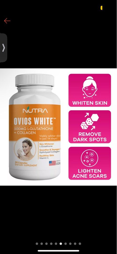 Nutra Botanics Ovios White, Health & Nutrition, Health Supplements