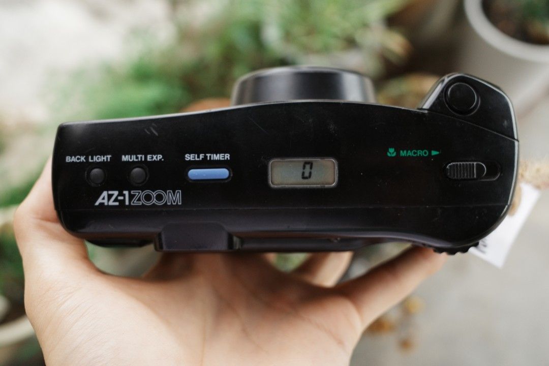 Olympus AZ1 Zoom film camera, Photography, Cameras on Carousell
