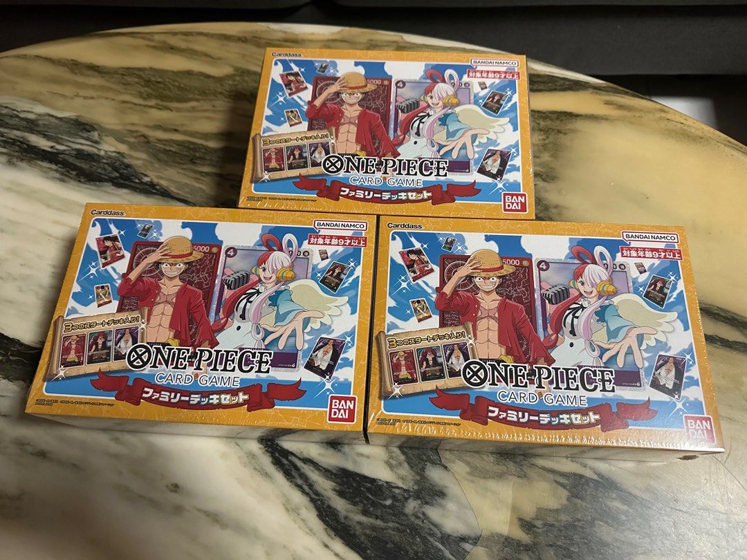 one piece card game family deck set One Piece Trading Card Game - Family Deck Set - Japanese Ver (Bandai) main image 0