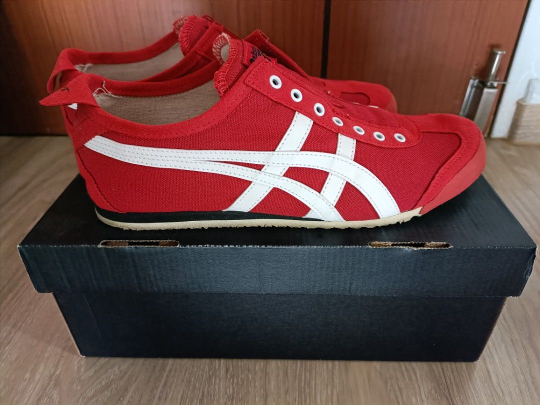 Onitsuka tiger mexico 66 slip hot sale on red
