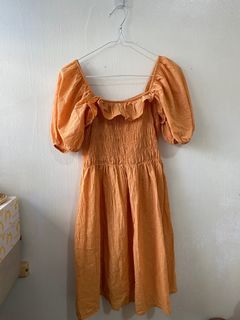 Orange dress