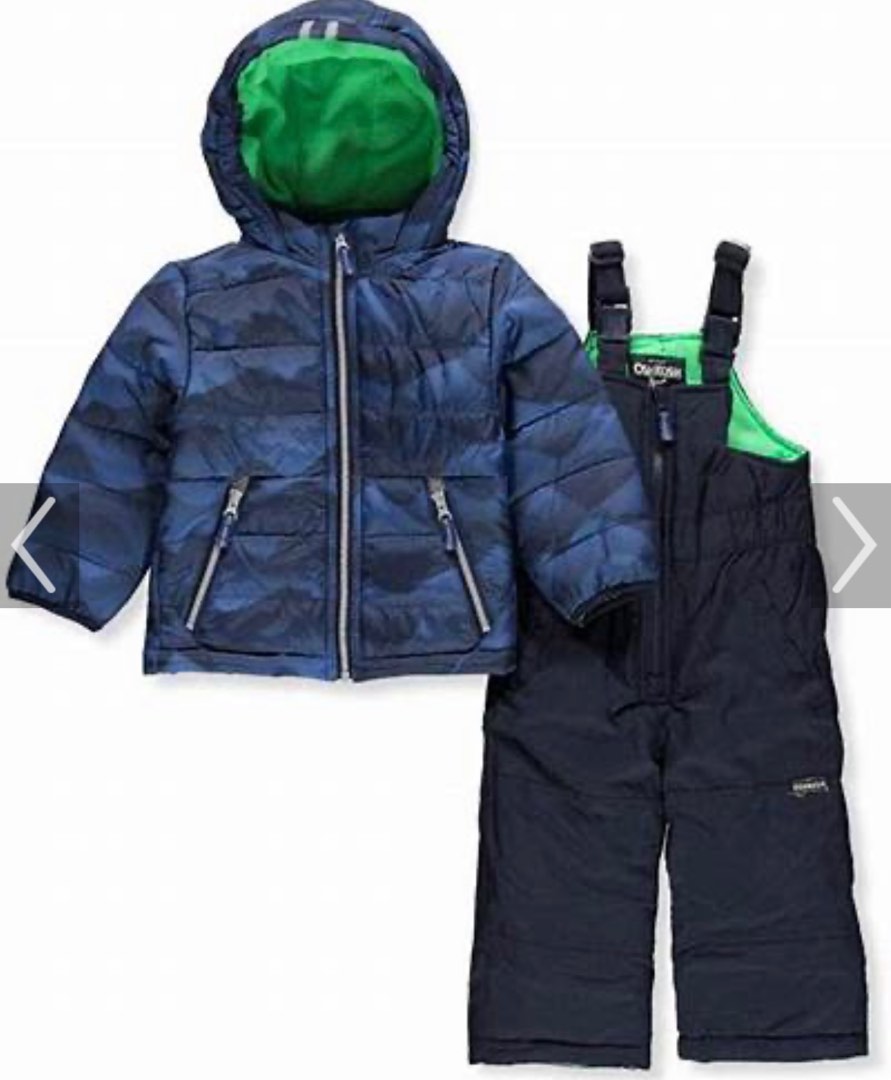 Osh Kosh Boys Pieced Snowsuit