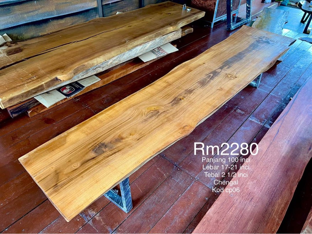 Outdoor Table Solid Wood, Furniture & Home Living, Outdoor Furniture on