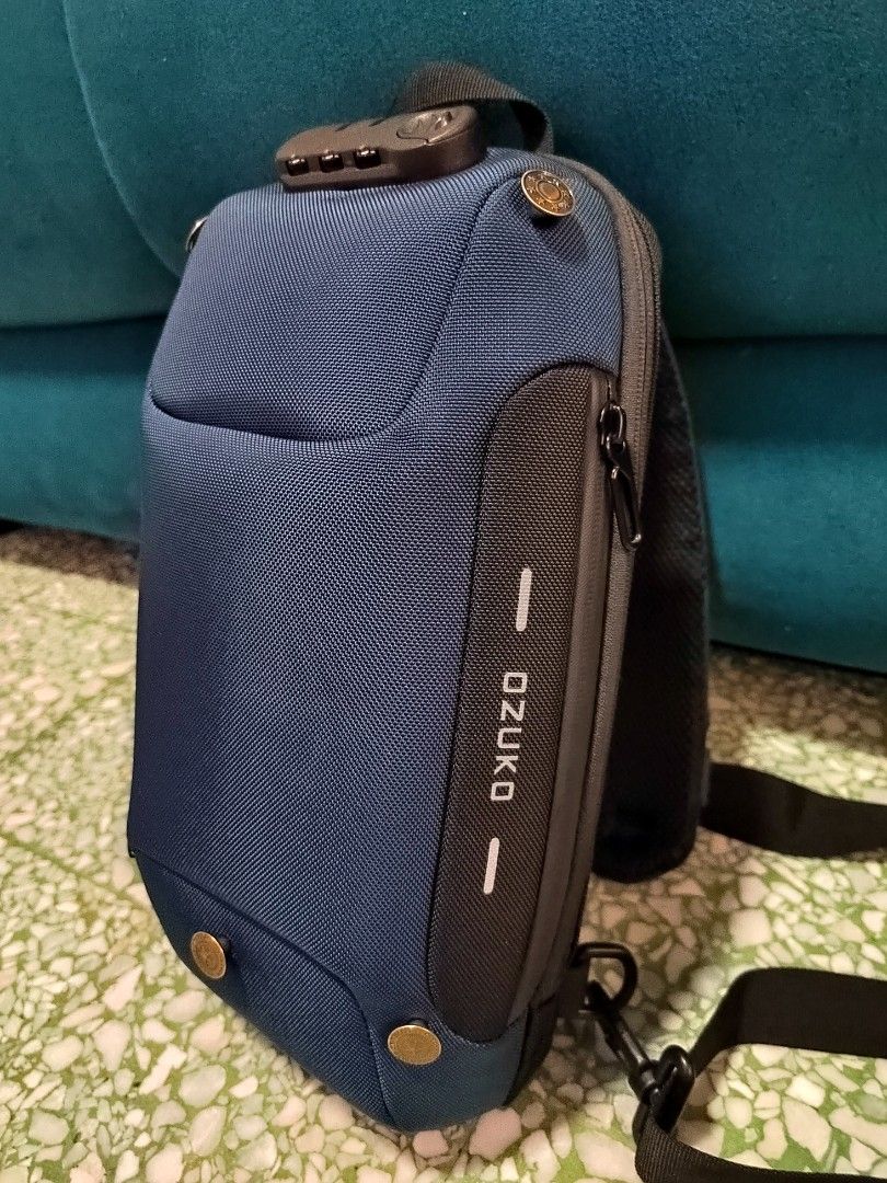 Ozuko sling 2025 bag lock