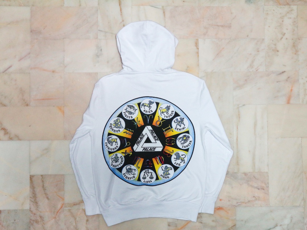 Palace ZODIGAC HOOD WHITE