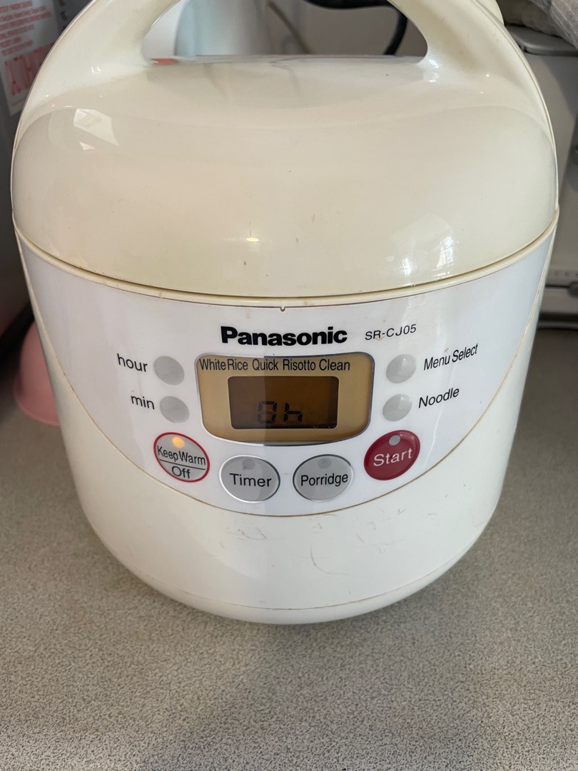 Panasonic Rice cooker, congee, noodles , TV & Home Appliances, Kitchen