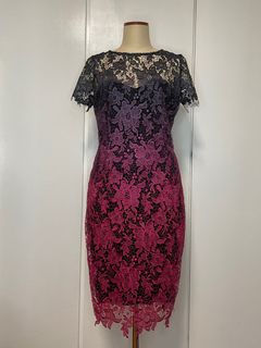 Paper dolls ombre crochet shop lace dress