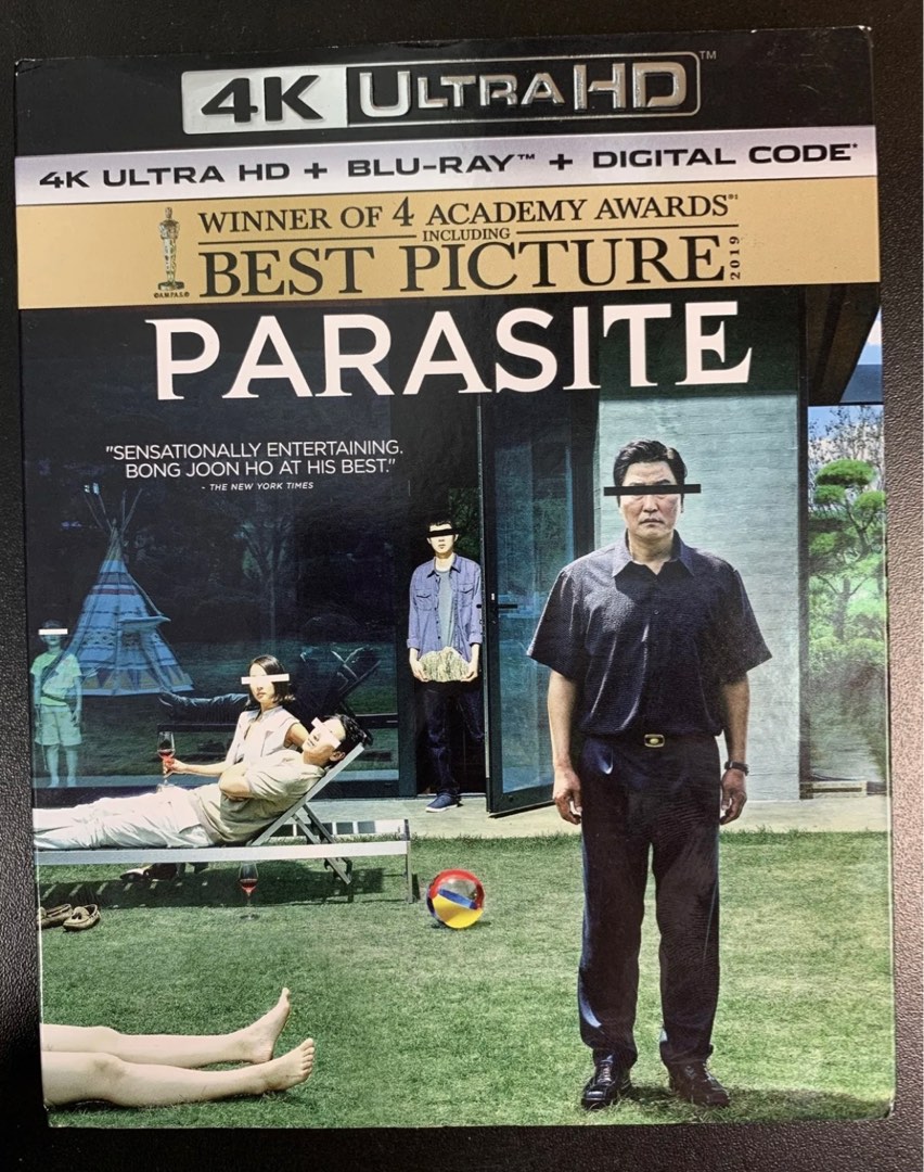 Parasite 4K UHD/BR, Hobbies & Toys, Music & Media, CDs & DVDs on Carousell