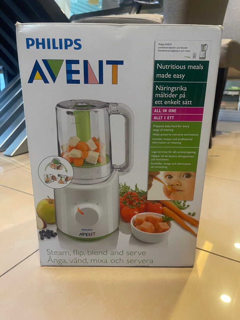 Philips avent steam flip blend shop and serve