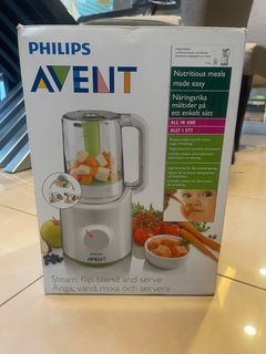 Philips avent steam, flip , blend and serve