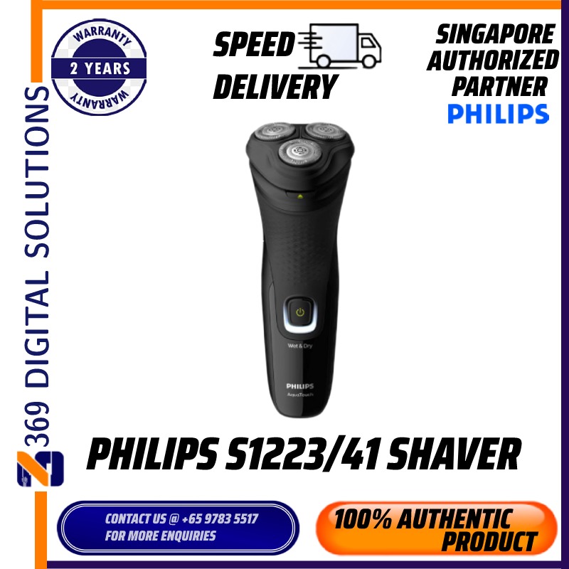 Philips S1223/41 Wet or Dry electric shaver, Beauty & Personal Care