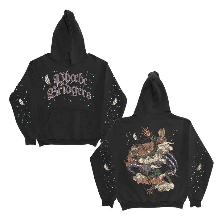 PRE ORDER Phoebe Bridgers Dragon Pullover Hoodie Men s Fashion Tops Sets Hoodies on Carousell