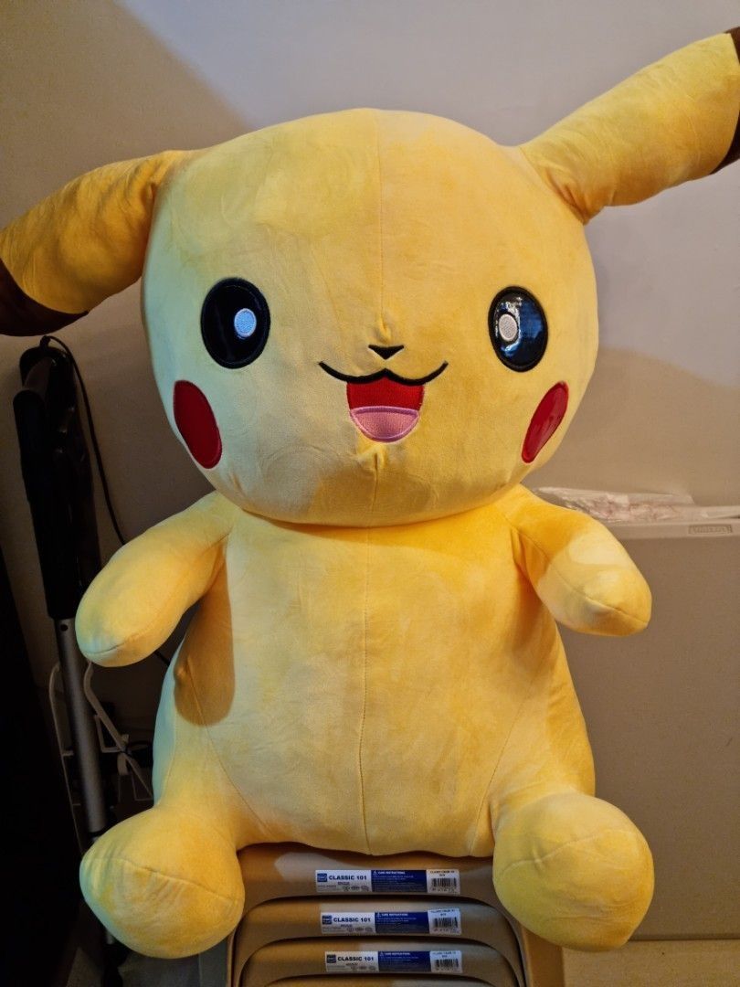 Pikachu Stuff Toy, Hobbies & Toys, Toys & Games on Carousell