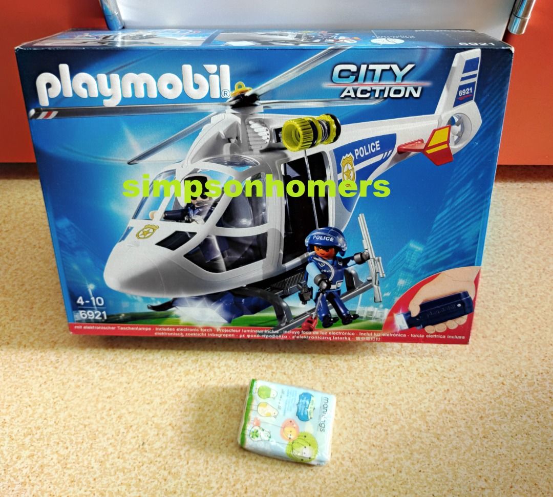 Helicopter Playmobil City Action 6921 Discount Playmobil Police