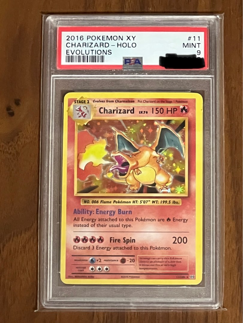 POKÉMON TCG MEGA-CHARIZARD-EX Evolutions 101/108 Holo Full Art Ultra - Foto 6