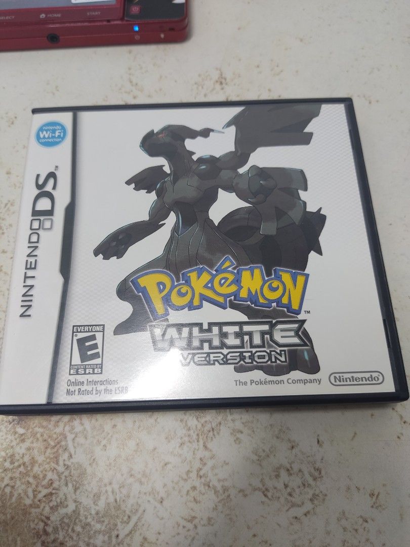 Pokemon white nintendo 3ds sale