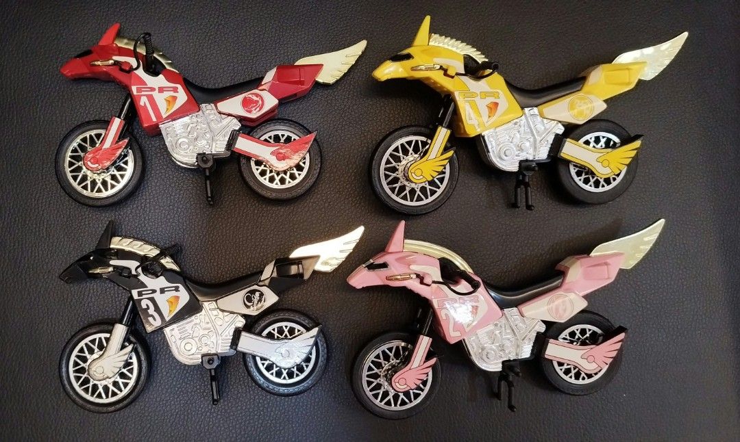 Mighty Morphin Power Rangers (1994) Noir et Jaune Rand Vélo