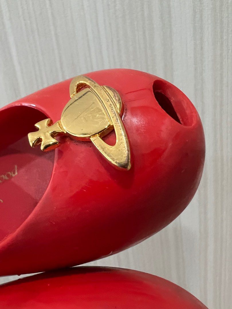 Preloved Baby Girl Melissa Authentic Vivienne Westwood Size 7 USA