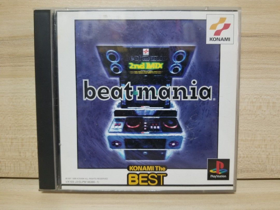 Beatmania Controller + Jeu Hits PS1 NTSC-J Japon - Bon État - Konami - Rétrogaming