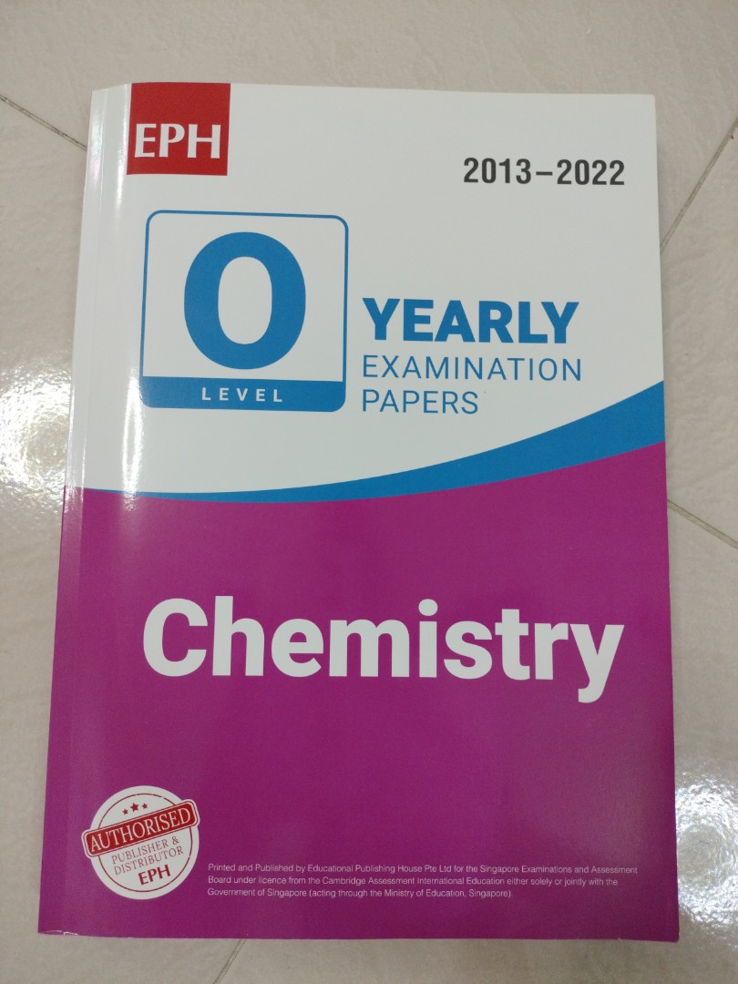 Pure Chemistry O Level Tys Hobbies And Toys Books And Magazines Assessment Books On Carousell 2065