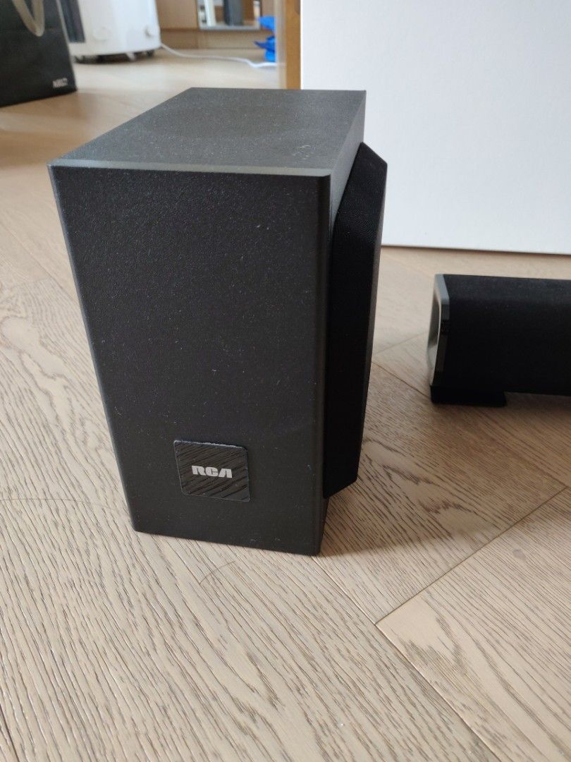 Rca 37 soundbar sales with wireless subwoofer