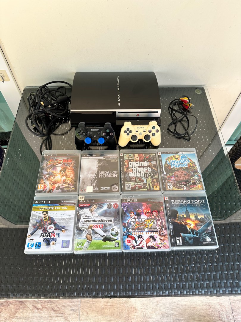 READ 49 for All PS3 Console with 2 Controllers and Games, Video Gaming