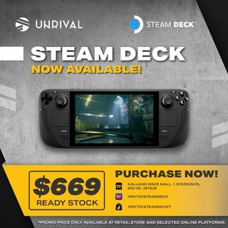 [READY STOCK] Steam Deck 64GB Handheld Console