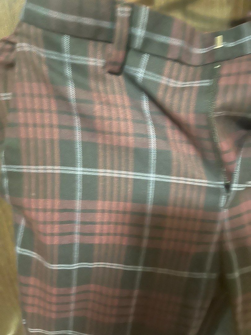 Red tartan 2025 jeans