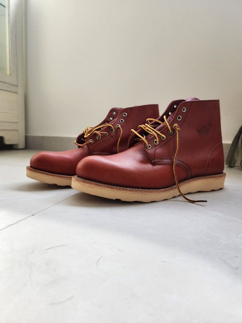 Red Wing Shoes Plain Toes, Men's Fashion, Footwear, Boots on Carousell