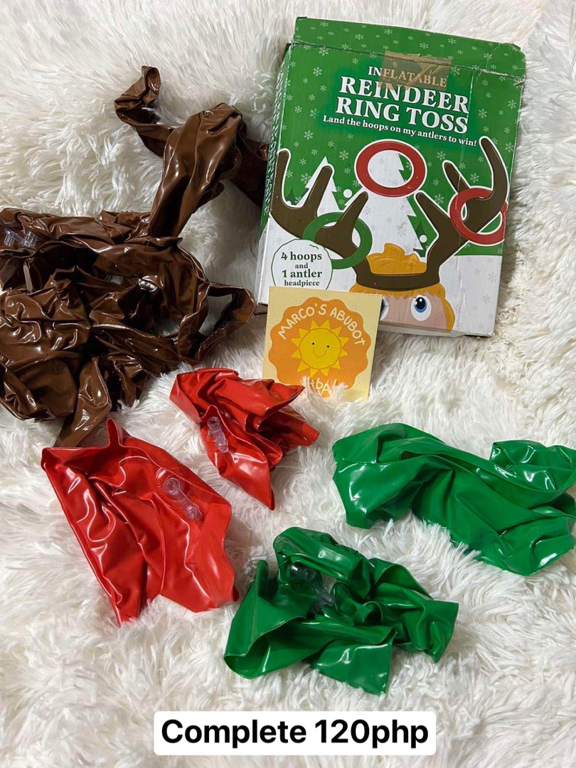 Reindeer Toss Game COMPLETE, Hobbies & Toys, Toys & Games on Carousell