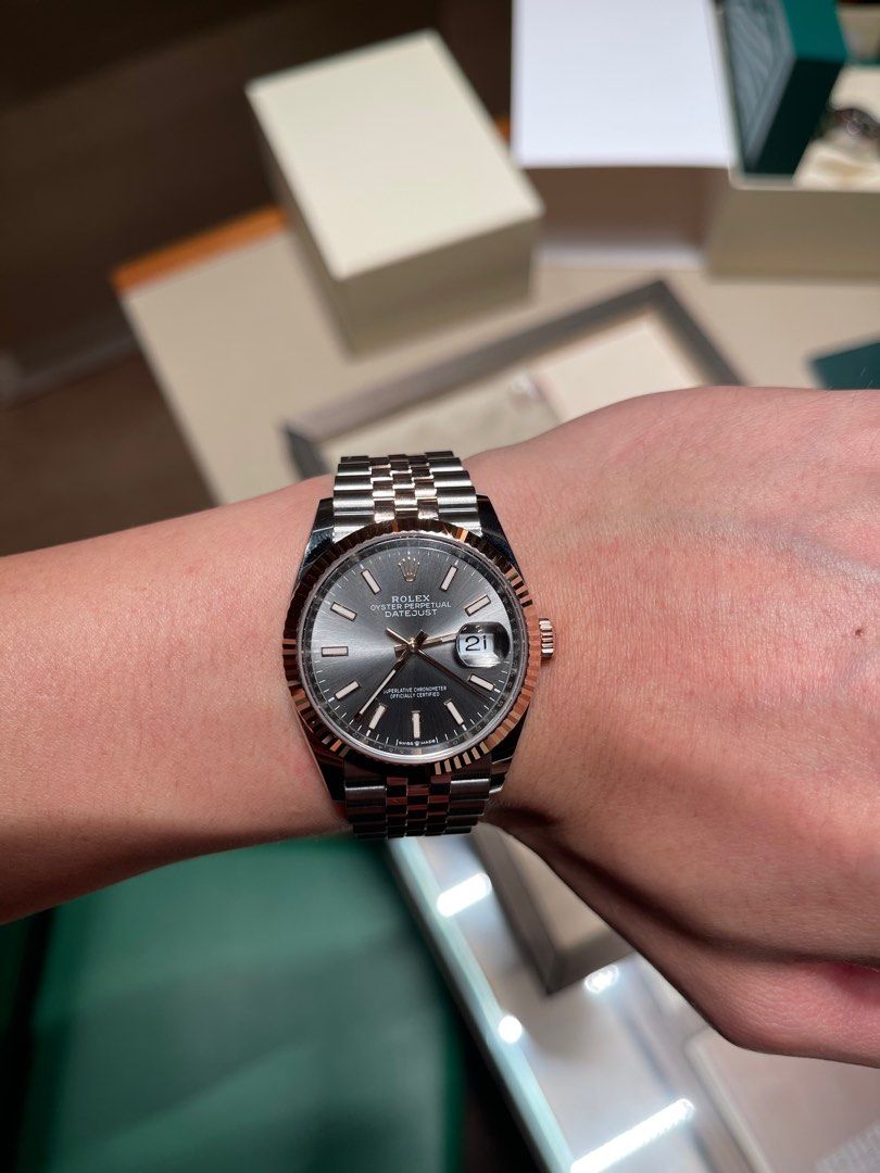 Rolex datejust top 36mm mens