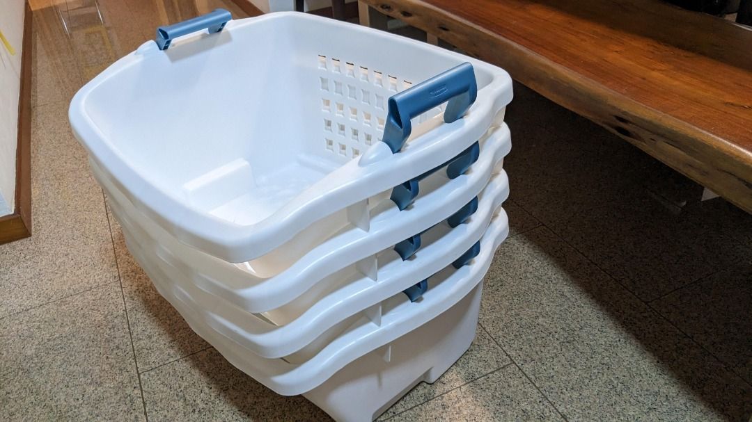Rubbermaid Stack'n Sort Laundry Basket, Furniture & Home Living, Home