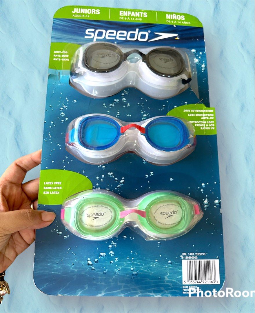 Costco Speedo Kids Goggles 3 Pack Sale