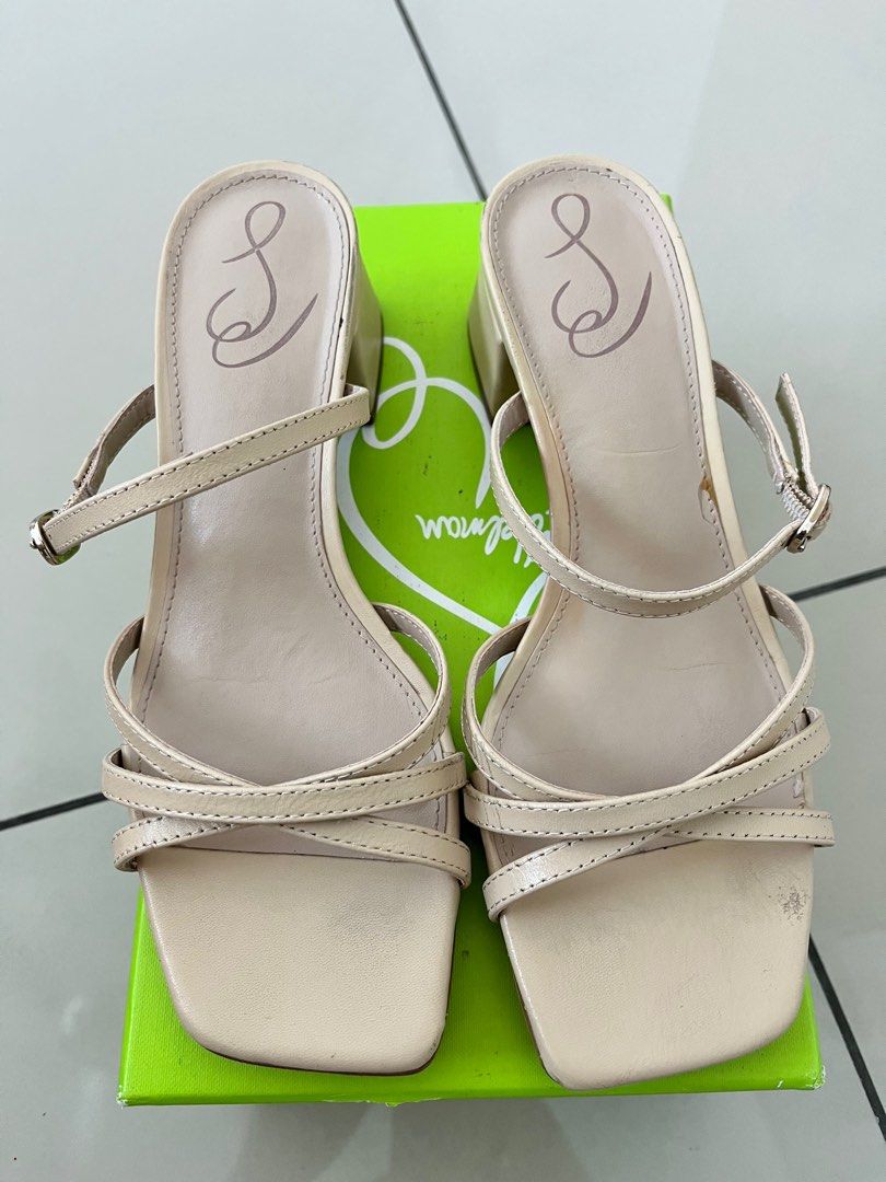 Sam edelman beige heels top
