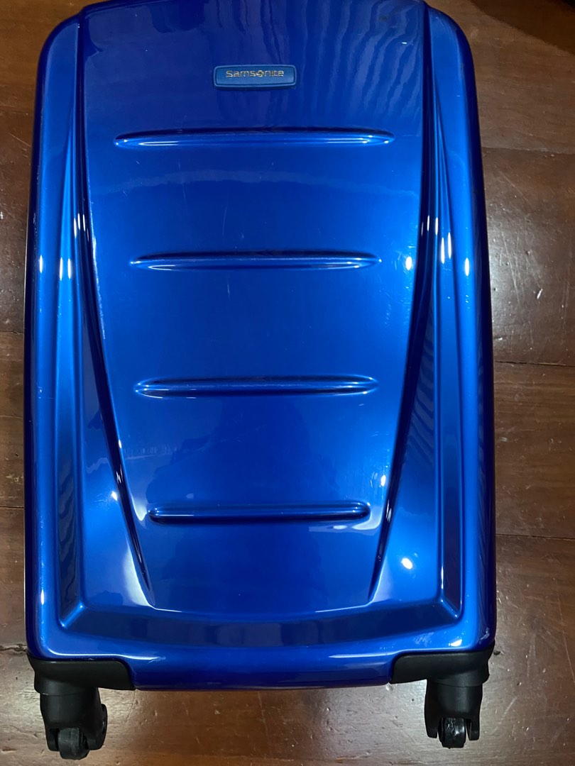 Samsonite cabin size hard case luggage on Carousell
