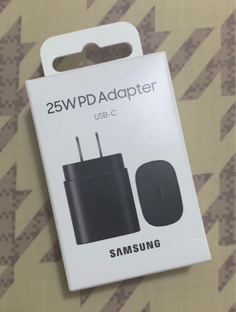 SAMSUNG 25W PD Travel Adapter, Mobile Phones & Gadgets, Mobile & Gadget ...