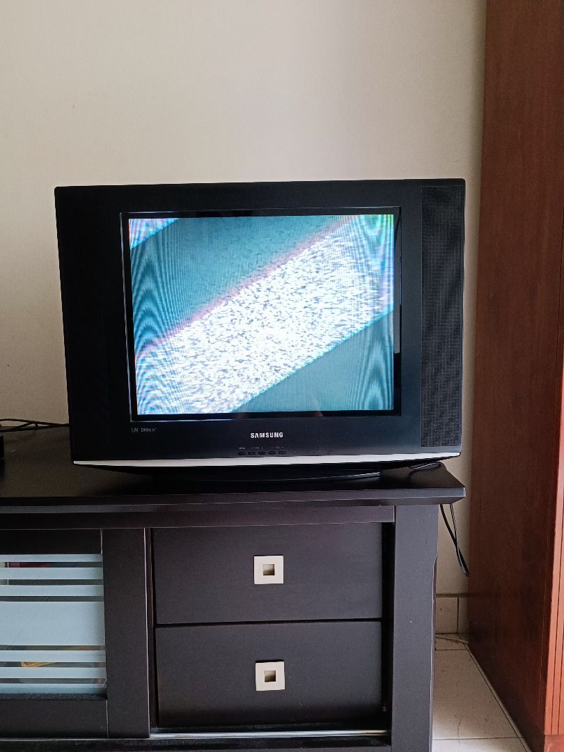 Samsung Slim Fit TV 21" (CRT/tube), TV & Home Appliances, TV