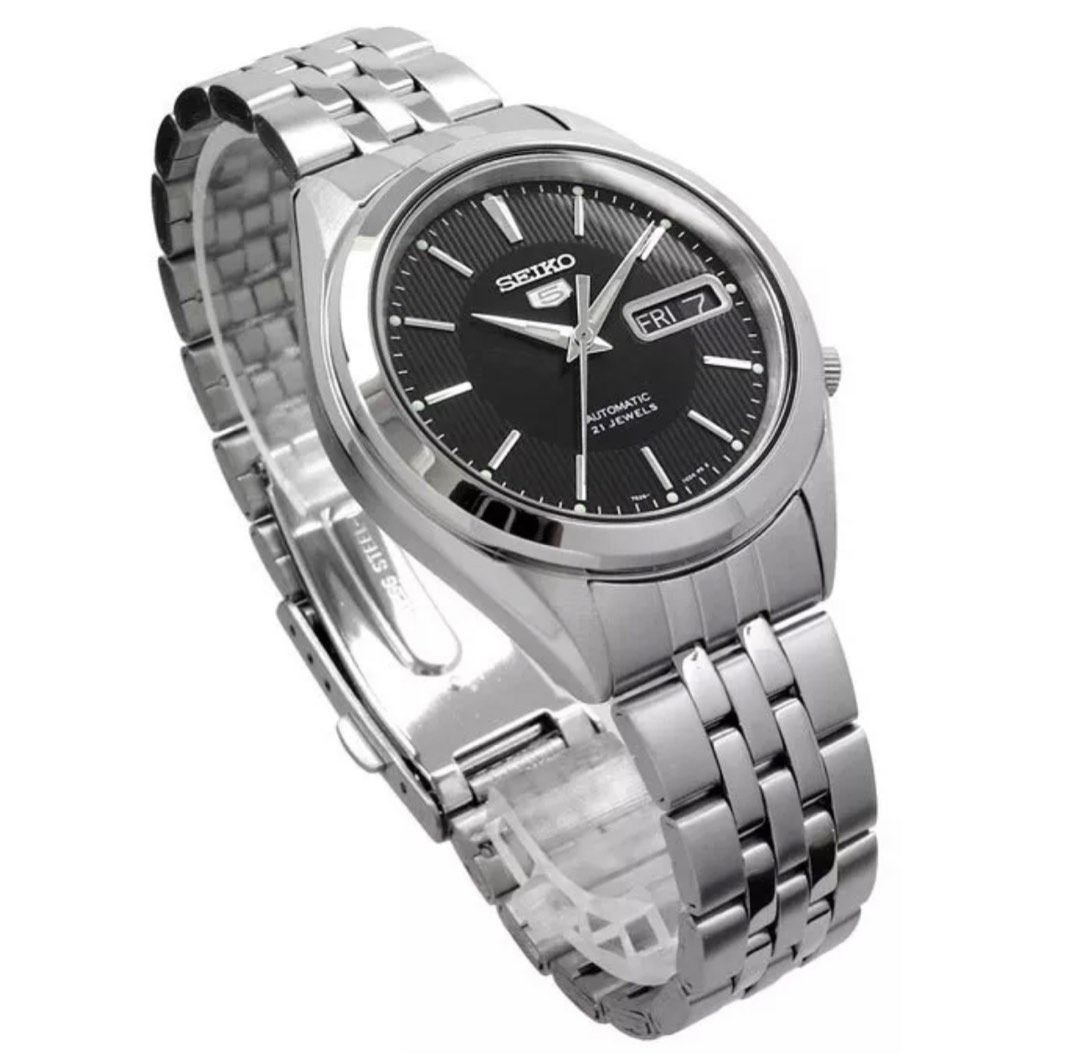 Seiko 5 men's snkl23 stainless steel automatic casual watch sales