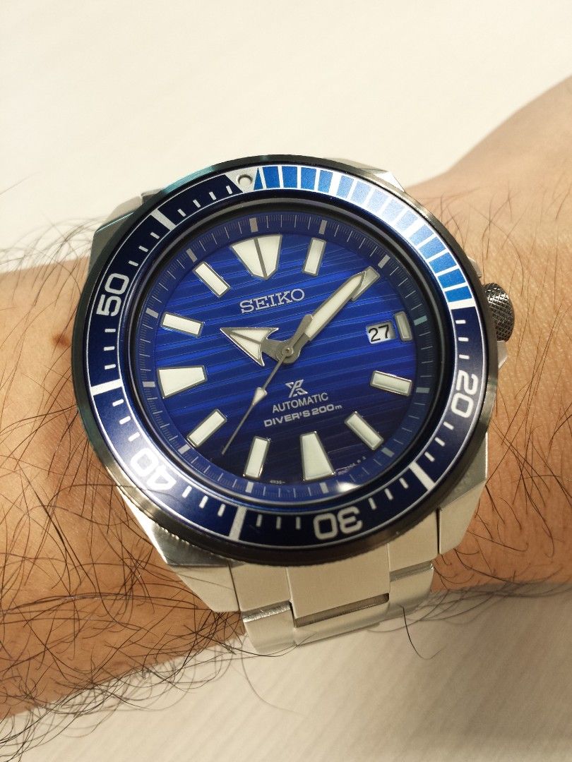 Seiko Save The Ocean Samurai SRPC93 Men s Fashion Watches