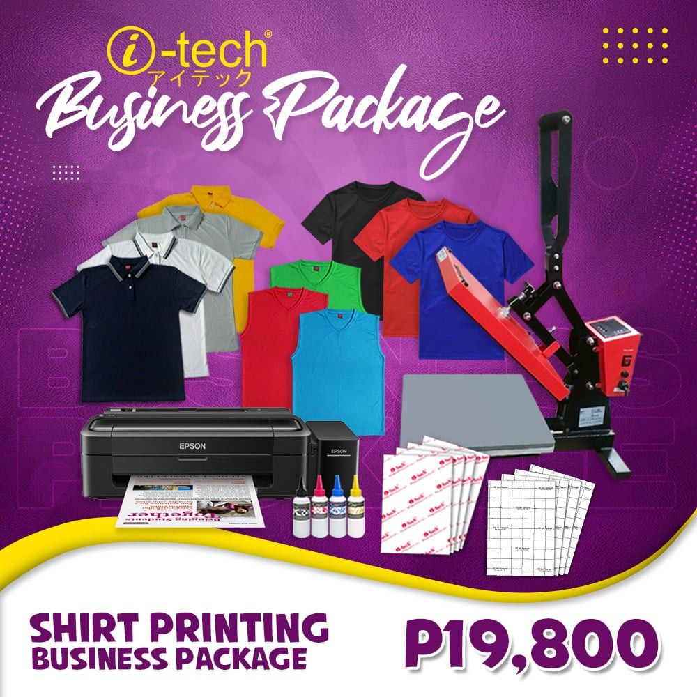 T shirt printing business package philippines 2025
