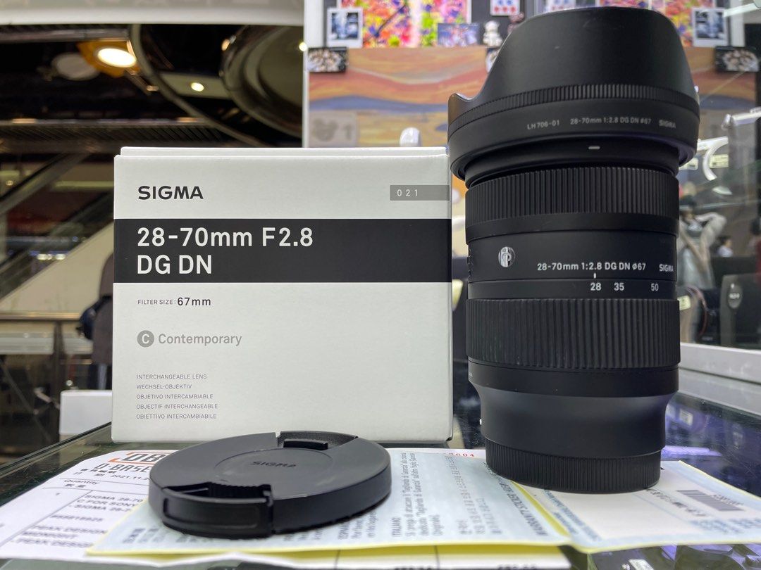 SIGMA 28-70 28-70mm F2.8 DG DN for SONY FE 行貨保用超新淨, 攝影