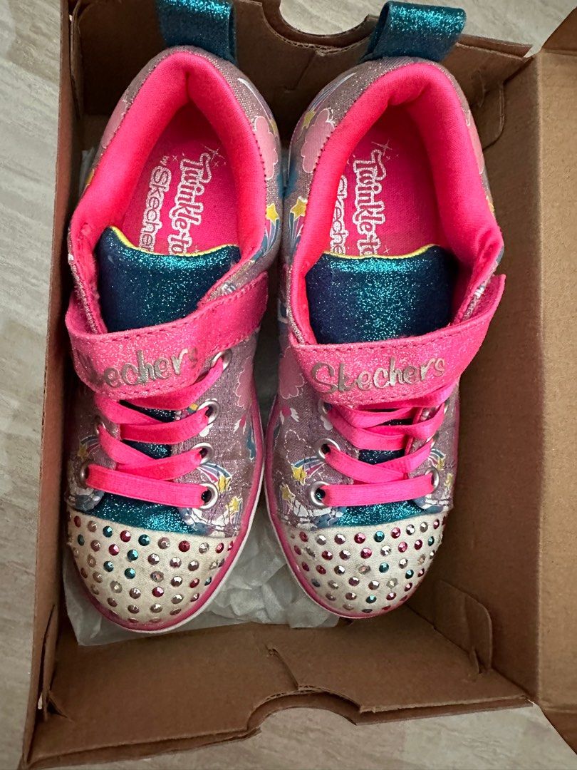 Girls sketchers size 12 outlet